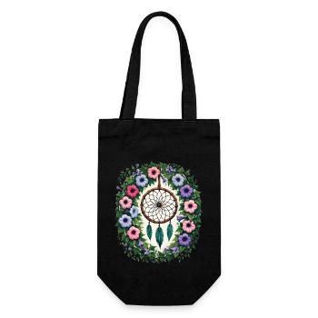 Boho Attrape-rêves Magie - Sac à bouteille - noir - Devant