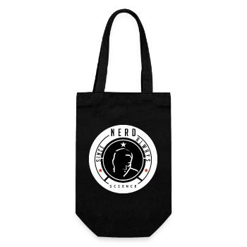 Nerd Science Logo T-Shirt - Gift Bag for Bottles - black - Front