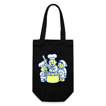 Sweet Chefs - Gift Bag for Bottles - black - Front