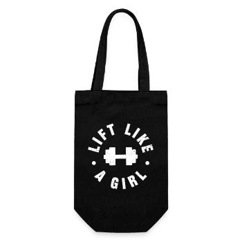 Soulever comme une fille - Sac à bouteille - noir - Devant