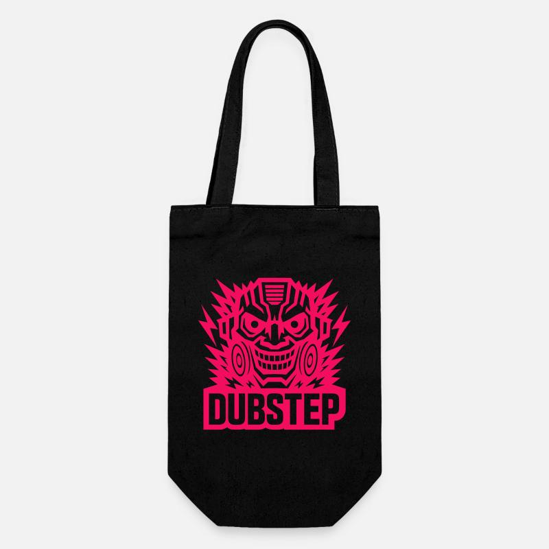 Dubstep Power Mask - Geschenkbeutel für Flaschen - Schwarz