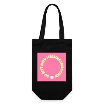 Tu es ma fille préférée - Sac à bouteille - noir - Devant