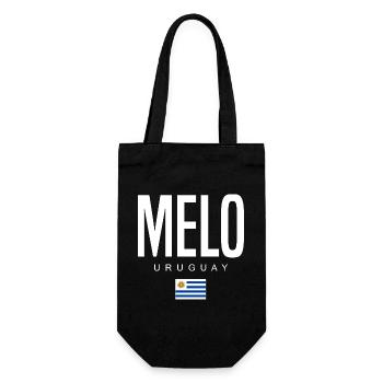 Melo Uruguay Uruguayan - Gift Bag for Bottles - black - Front