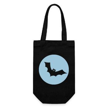 Halloween - Geschenkbeutel für Flaschen - Schwarz - Vorne