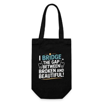 Processus de cuisson de la céramique dentaire - Sac à bouteille - noir - Devant