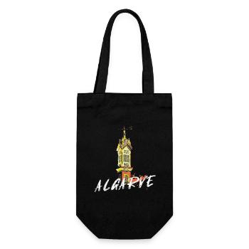 Cheminée traditionnelle de l'Algarve au Portugal - Sac à bouteille - noir - Devant