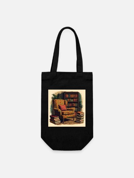 Cozy Reading Chair - Geschenkbeutel für Flaschen - Schwarz
