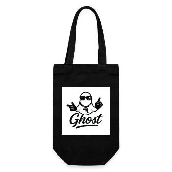 Ghost Street with Gun - Gift Bag for Bottles - black - Front