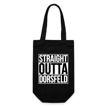 Straight Outta Dorsfeld - Gift Bag for Bottles - black - Front