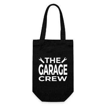 Garage - Geschenkbeutel für Flaschen - Schwarz - Vorne