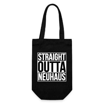 STRAIGHT OUTTA NEUHAUS - Gift Bag for Bottles - black - Front