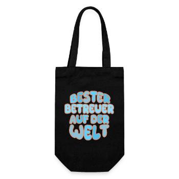 Gift for caregiver - Gift Bag for Bottles - black - Front