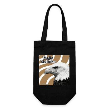 Eagle Nebular Portrait - Gift Bag for Bottles - black - Front