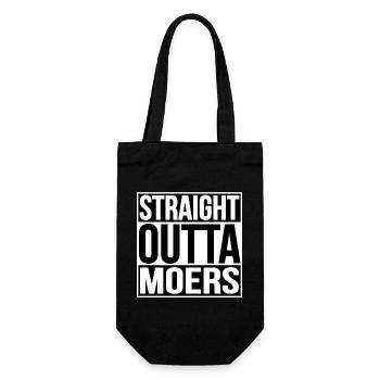 STRAIGHT OUTTA MOERS - Gift Bag for Bottles - black - Front