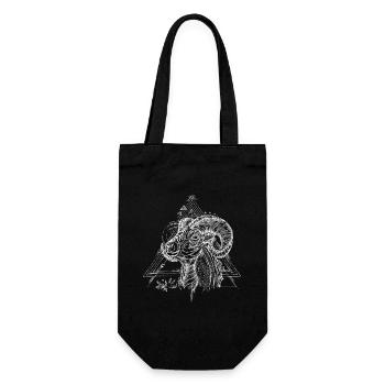 Bélier Ram - Zodiac - Sac à bouteille - noir - Devant