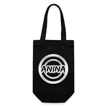 Anina en cadeau - Sac à bouteille - noir - Devant