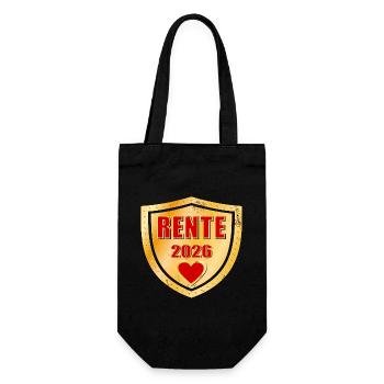 Pension 2026 Collègue retraité - Sac à bouteille - noir - Devant
