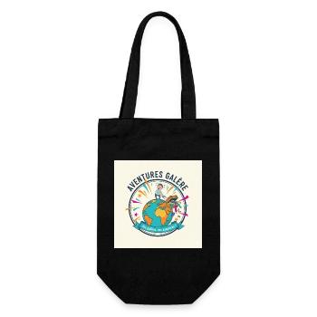 Adventures Galley World in Action - Gift Bag for Bottles - black - Front