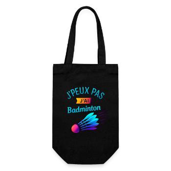 Jpeux Pas Jai Badminton - Sac à bouteille - noir - Devant