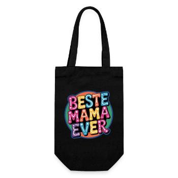 Meilleure maman de tous les temps - Art de maman colorée - Sac à bouteille - noir - Devant