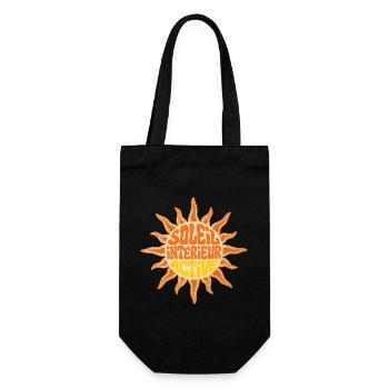 SOLEIL INTERIEUR #2 - let's talk - Sac à bouteille - noir - Devant