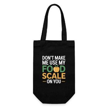 Professional Nutritionist Precision Measurement  - Gift Bag for Bottles - black - Front