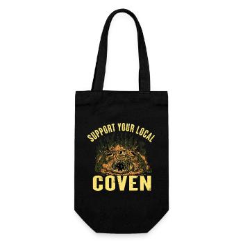 Witch Gift Idea Witch Coven Witch Sister Witch - Gift Bag for Bottles - black - Front