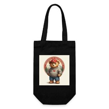 Swiss Bear avec I Love Switzerland - Sac à bouteille - noir - Devant