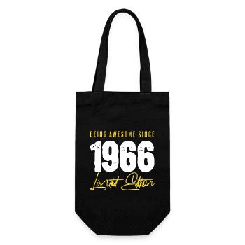 1966 Né 60e anniversaire - Sac à bouteille - noir - Devant
