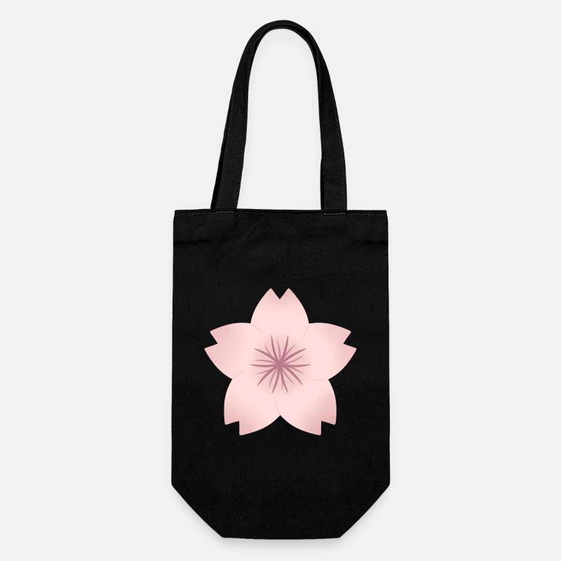 Blush Cherry Bloom - Sac à bouteille - noir