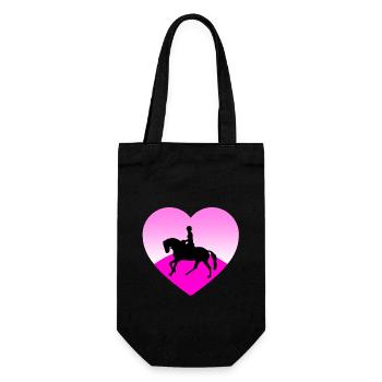 Chevaux - Sac à bouteille - noir - Devant
