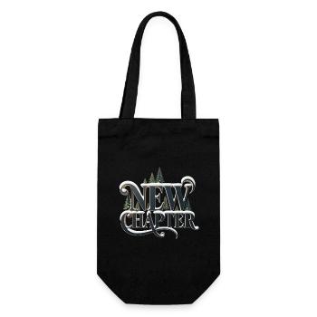 New chapter Winter Forest - Gift Bag for Bottles - black - Front
