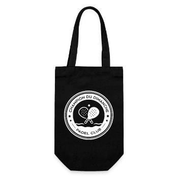Champion Du Dimanche Padel Badge - Sac à bouteille - noir - Devant