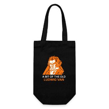 Un peu de l’ancienne camionnette Ludwig - Sac à bouteille - noir - Devant