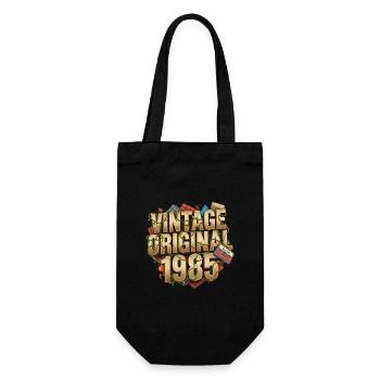 Vintage Original 1985 Rétro - Sac à bouteille - noir - Devant