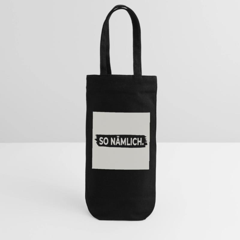 C’EST COMME ÇA. – Affiche avec design statement Sac à bouteille