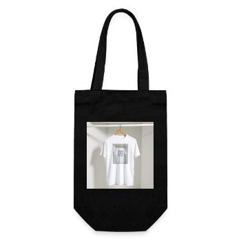 T-shirt à réflexion encadrée - Sac à bouteille - noir - Devant