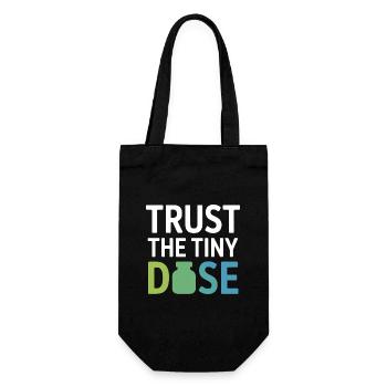 Homeopathy Trust The Tiny Dose Professional Gear  - Gift Bag for Bottles - black - Front
