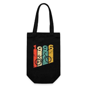 1996 Vintage - Geschenkbeutel für Flaschen - Schwarz - Vorne