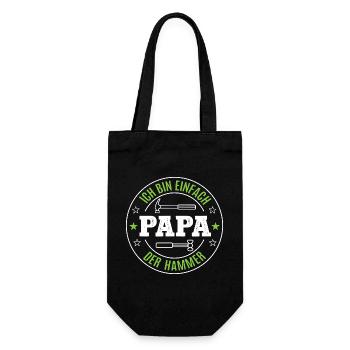 Dad You're Awesome Father's Day Birthday Dad - Gift Bag for Bottles - black - Front