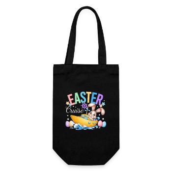 Citation des vacances de croisière de Pâques - Sac à bouteille - noir - Devant