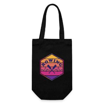 Rowing Heartbeat Vintage - Sac à bouteille - noir - Devant