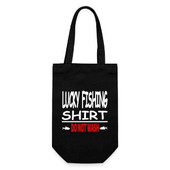 Angling - Gift Bag for Bottles - black - Front