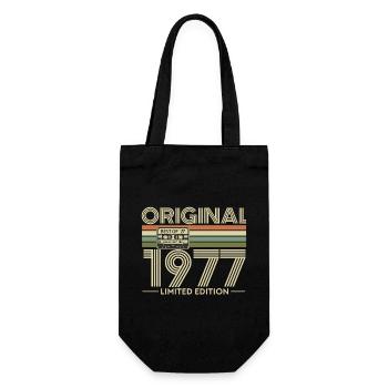 Originale limitierte Ausgabe von 1977 - Geschenkbeutel für Flaschen - Schwarz - Vorne