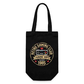 March 1985 Birthday Gift March 1985 Born - Gift Bag for Bottles - black - Front