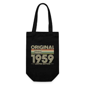 1959 limitierte Kassette - Geschenkbeutel für Flaschen - Schwarz - Vorne
