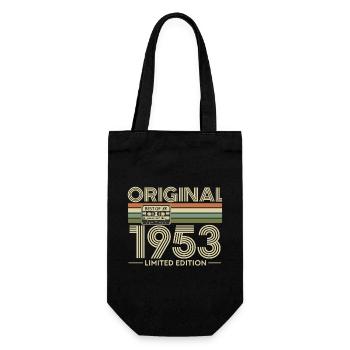 1953 Limited Edition Retro-Kassette - Geschenkbeutel für Flaschen - Schwarz - Vorne