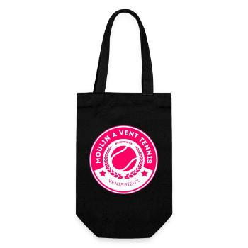 LOGO MVT ROSE  - Sac à bouteille - noir - Devant