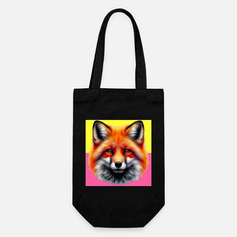 Renard - Sac à bouteille - noir