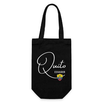 Quito Équateur, design élégant Quito - Sac à bouteille - noir - Devant